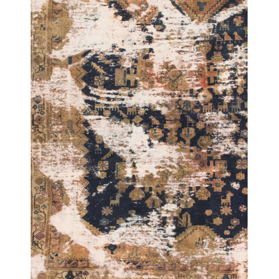 Tapis abstrait moderne 997