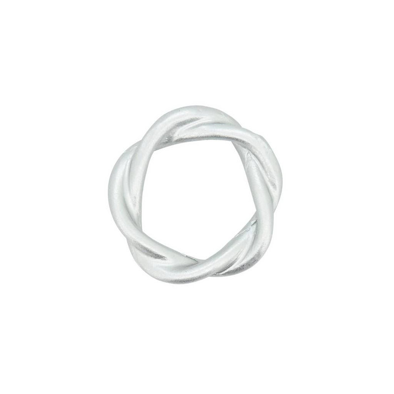 Porte-serviettes en résine, Argent