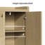 Helio 34'' Sideboard With Adjustable Shelf and Safe Round Corners-272433697-301350144
