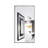 Modern & Contemporary Rectangle Bathroom Vanity Mirror Metal Framed Wall Mirror-100211092-122874156