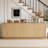 TV Stand for a 75-Inch TV — Mid-Century Modern Entertainment Center with Fluted Doors, Storage, and Cable Management-1194820323
