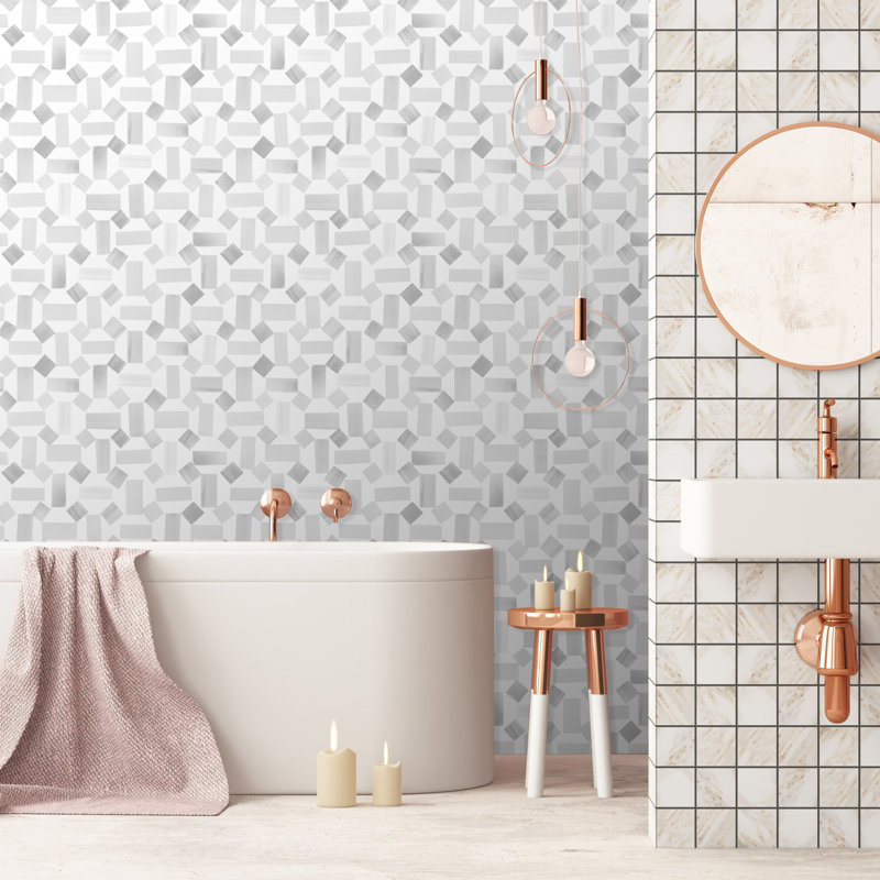 Rouleau de papier peint yosada, Gris