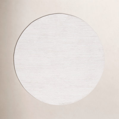 Garret Ivory Beige Hand-Woven Flatweave Rug