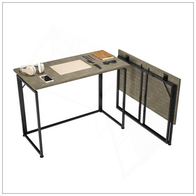 Versatile Space-Saving Folding Desk For Compact Areas, Enhancing Work Efficiency