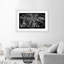 City Map Of Warsaw - Single Picture Frame Print-1466844870-1466844873