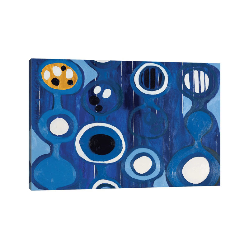Toile en métal Stepreix - Big Blue I par Erin McGee Ferrell
