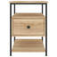 Agshin 40cm W Iron Bedside Table-1067370076-1034693451