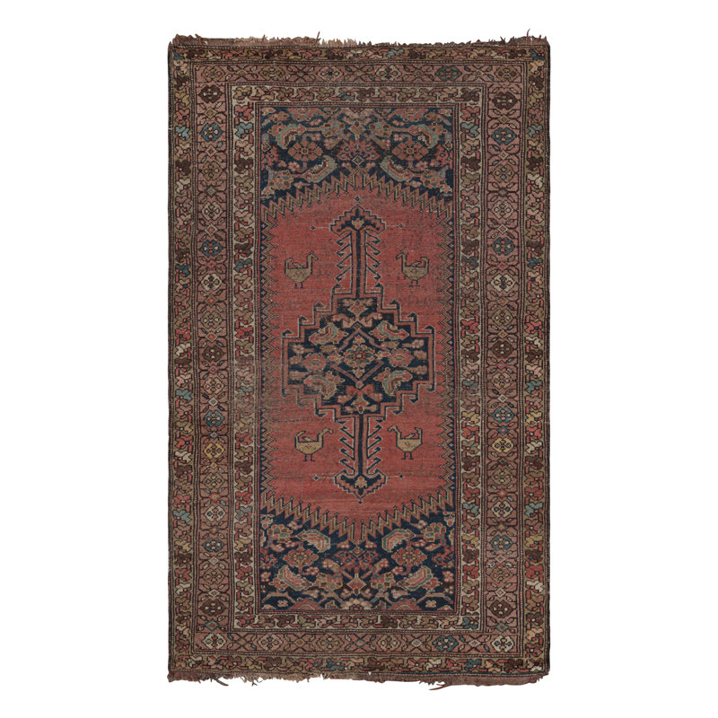 One-of-a-Kind 3'9x6'2 Hand Knotted Area Rug