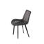 Chaise de salle à manger moderne avec pieds en métal - 2 pièces / pièce-134348944