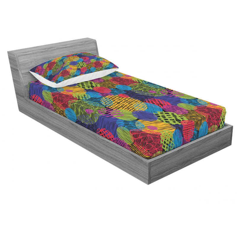 Microfiber Sheet Set, Twin XL Sheet Set with 1 Pillowcase