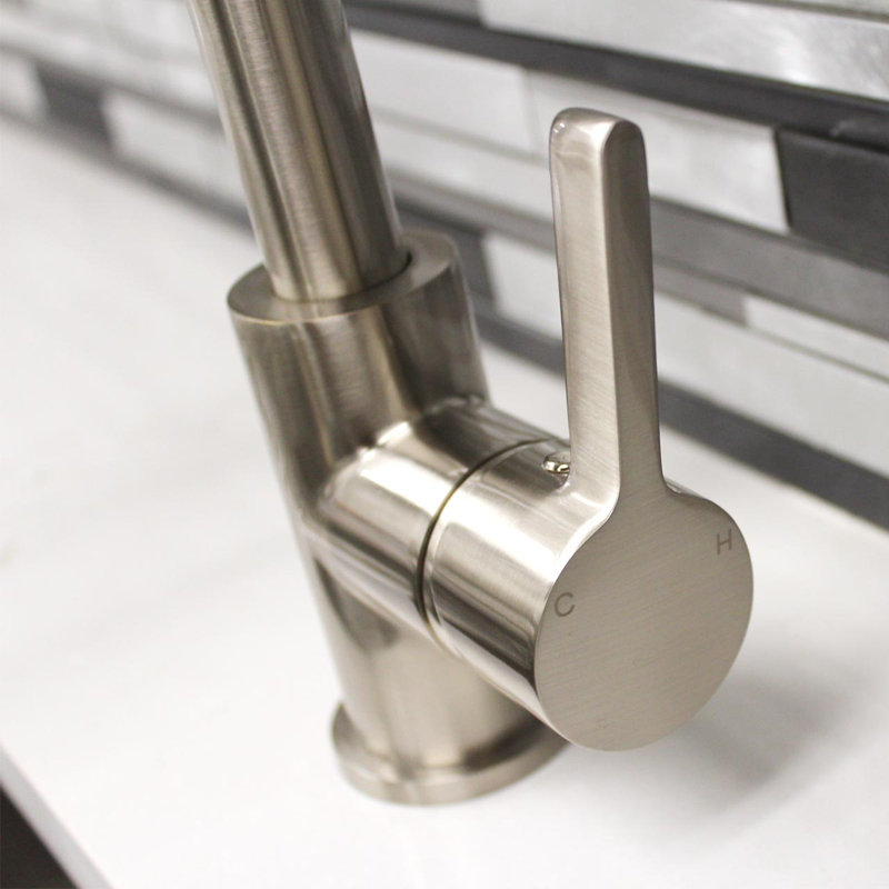 Dowell Pull Down Kitchen Faucet, Brushed Nickel