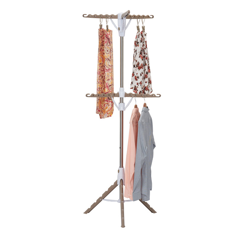 Tripod 2 Tier Dryer, Brown