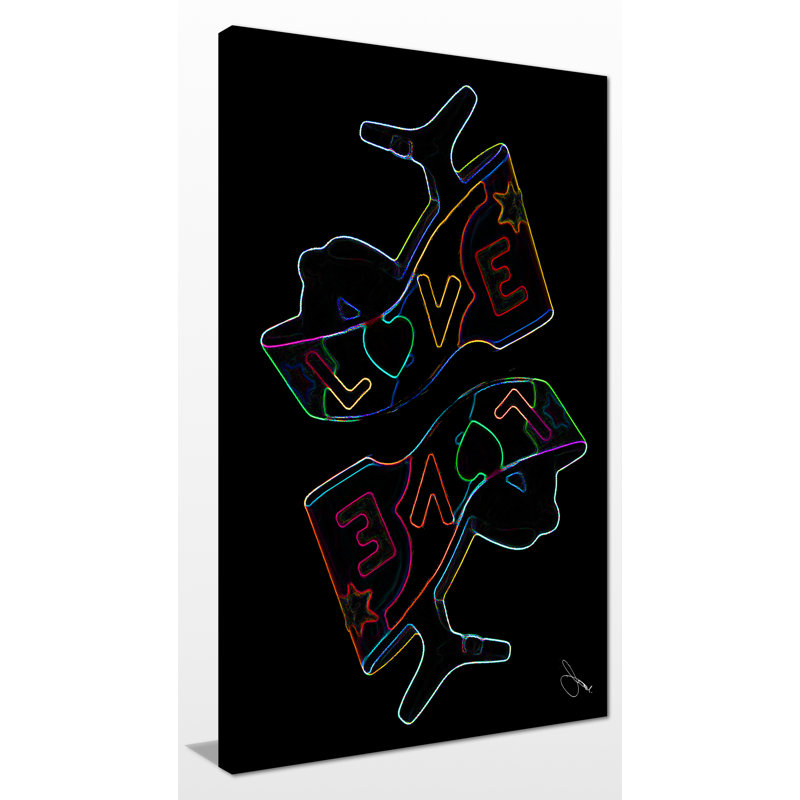 " 'Shoe Love' " Print, 60" H x 36" W x 1.5" D, Wrapped Canvas