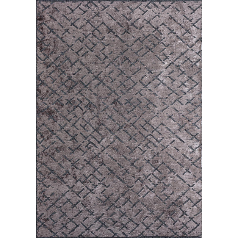 Contemporary Abstract Geometric, Rectangle 6'7" x 8'3"