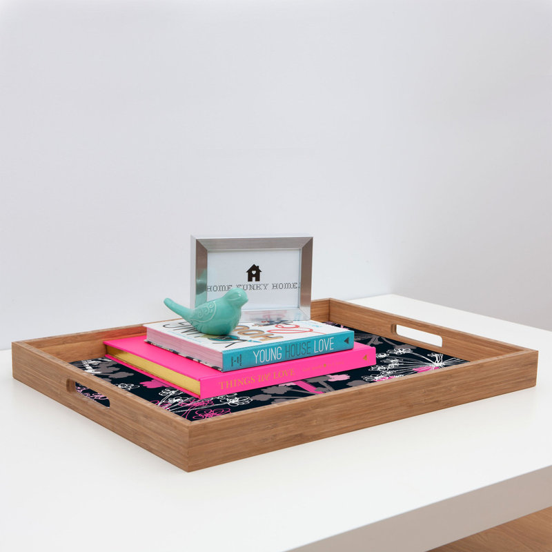Bamboo Tray, 1.75" H x 16" W x 16" D