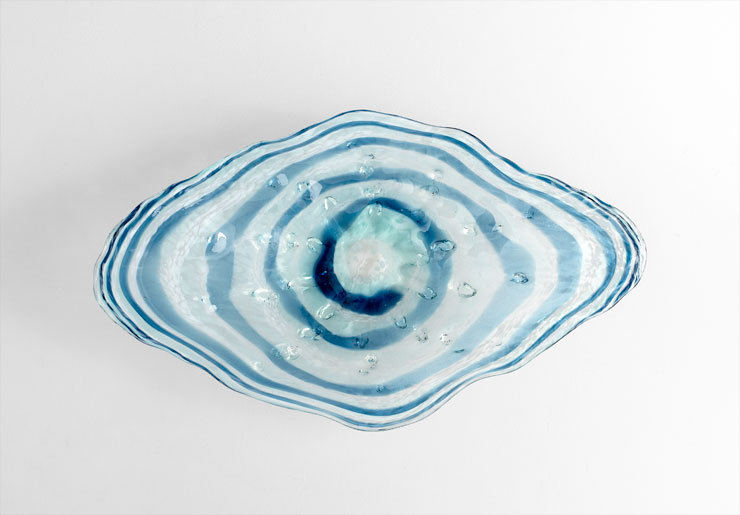 Abyss Glass Decorative Plate