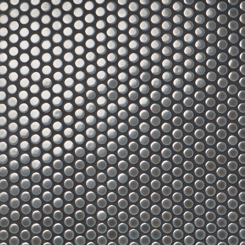 Zen 12.32'' W x 12.99'' L Ceramic Penny Round Mosaic Floor and Wall Tile (1.11 sq. ft./ each), Gray
