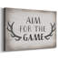 Toile tendue avec toile Aim Game-2116582419