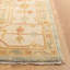 Oushak Oriental Hand-Knotted Wool Soft Green/Ivory Area Rug-1112074262