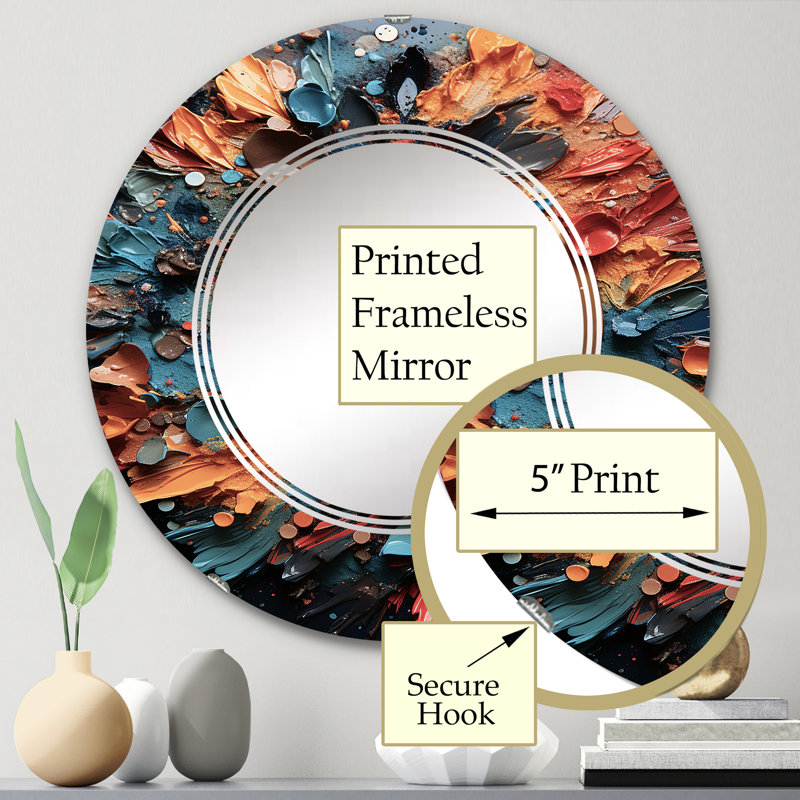 Miroir mural Morenview, 24 po x 24 po