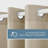 Cabana Solid Heavyweight Indoor Outdoor Curtains  Light Filtering Opacity With Grommet Top  Water Repellent-276175279-276175253