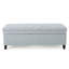 Banc de rangement moderne avec repose-pieds-791533685