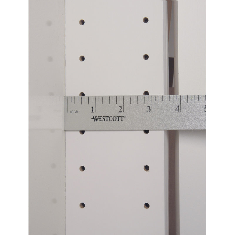 Armoire à pharmacie Donovan, Bois brut, H 84 po x l 14 po x P 3,5 po
