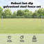 Vidaxl Fence With Posts Steel-116798129-116798133