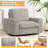 40.16'' Chenille Square Arm Sofa-1272337884
