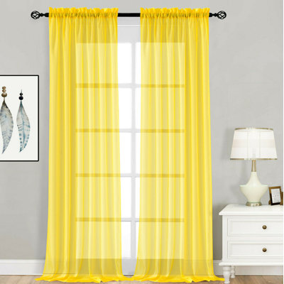 Dima Sheer Curtain Pair