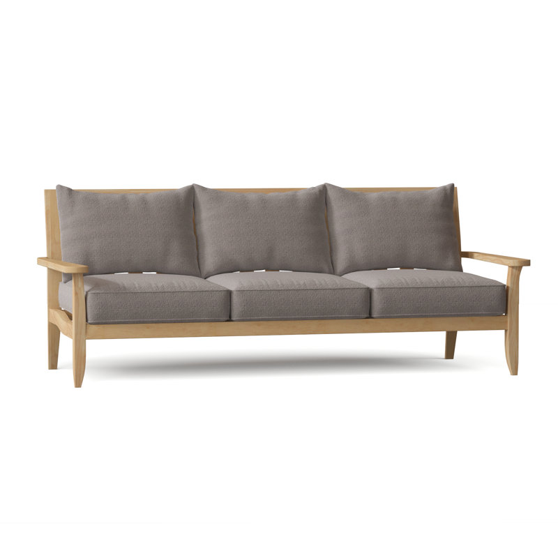 Ipanema Outdoor 3 - Seat Patio Sofa, Fog Rain