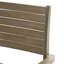 Chaises de patio grises - fabriquées avec une attention particulière portée aux détails des sièges d'extérieur en bois