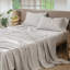 Ensemble de draps 100% coton lavé MooMee-119224422-119224427
