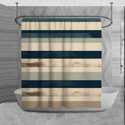 Horrace Microfiber Shower Curtain
