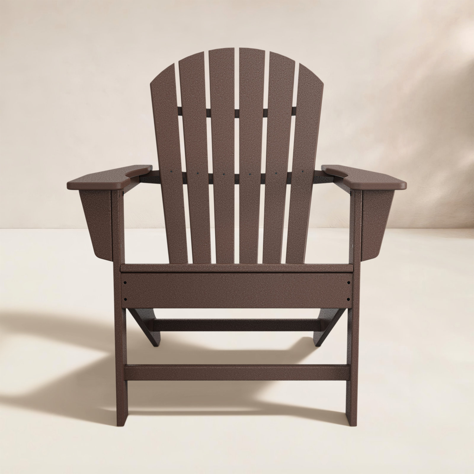 POLYWOOD® Verlyn Adirondack Chair, Mahogany