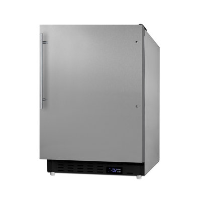 2.68 Cubic Feet Undercounter Upright Freezer with Adjustable Temperature Controls
