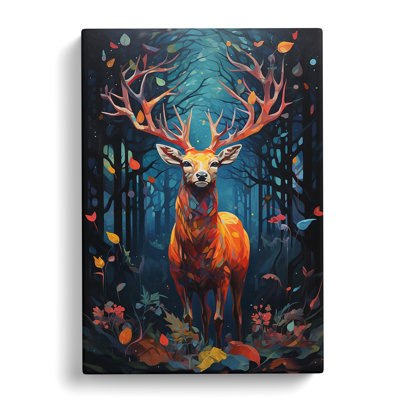 Deer Orphism No.2 - No Frame Print