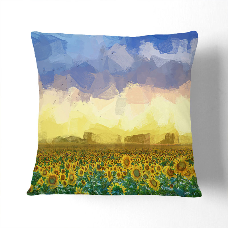Square Cushion, 40cm H x 40cm W x 15cm D, Stone