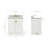 Freitas 31'' Solid Wood Single Bathroom Vanity in White with 1.5'' Carrara Marble Top, Center, Rectangle Sink-1622685424-1656203223