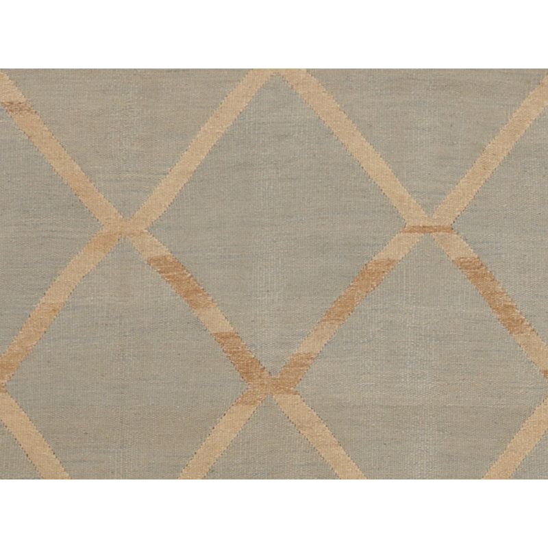 Geometric Area Rug in Gray/Brown