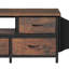 Unfinished TV Stand with Fireplace Included-686590745