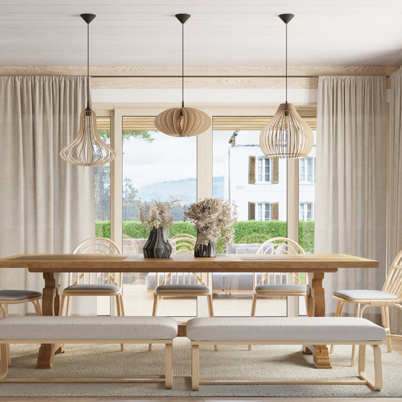 Draughn 1 - Light Beige Pendant