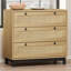 Commode décorative 3 tiroirs Shelford