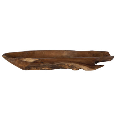 Teak Handmade Solid Wood Decorative Bowl