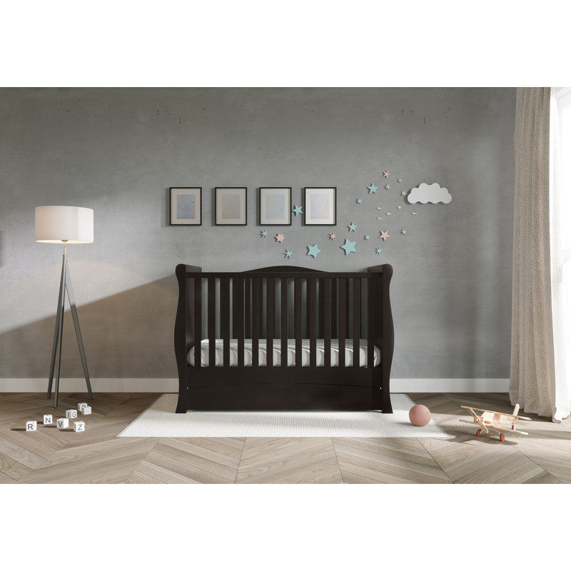 Gilbert Gilbert Sleigh Cot Bed , Black