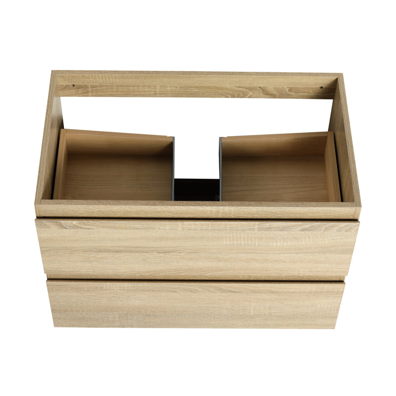 Meuble-lavabo avec tiroir 30 po, Chêne