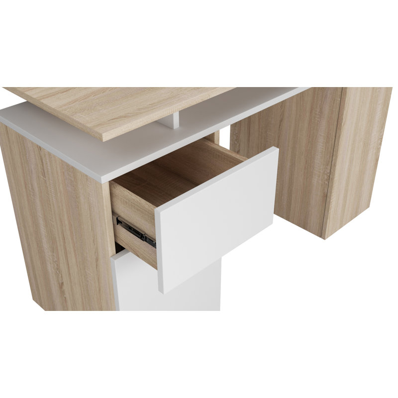 Bureau Giacomino, Blanc, Marron