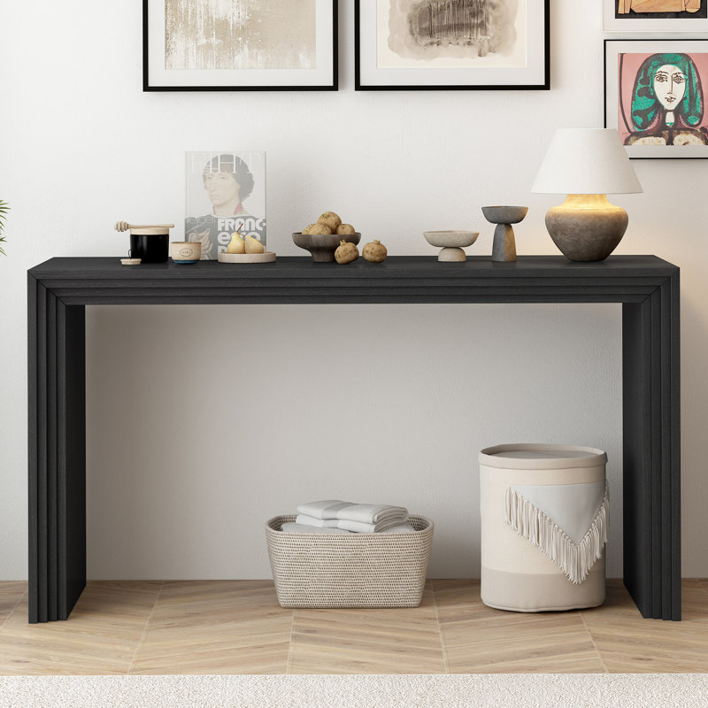 Console Kipling 59,2 po, Noir