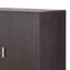 Armoire à vin avec porte-verres à pied 2 portes Dina de 47 po Dina