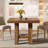 31.5" Wide Square Dining Table